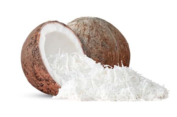 Desiccated coconut